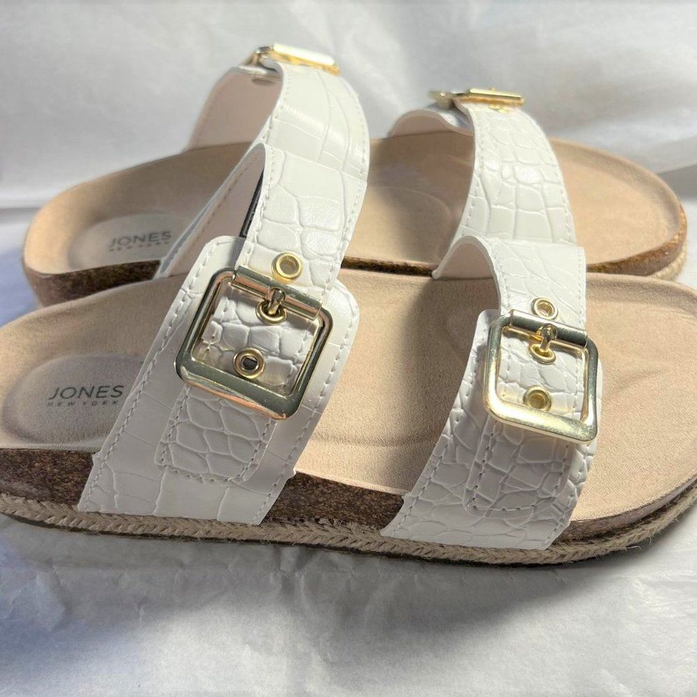Jones New York Croc Weslee Cork Footbed Sandals - Size 6M- NWOT - Picture 4 of 6